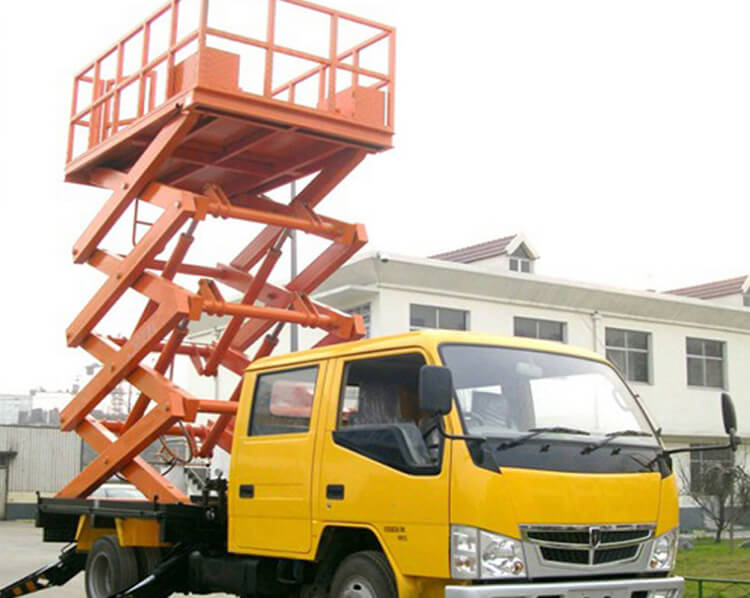 Truck mounted scissor lift Y-XC